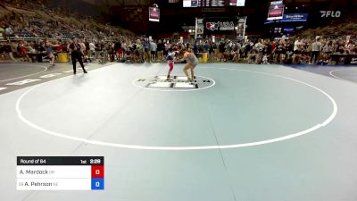 130 lbs Round Of 64 - Abigail Mardock, OR vs Alexis Pehrson, NE