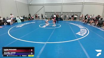 106 lbs Round 1 (8 Team) - Sadie Rhoades, Utah vs Rachel Hayes, South Carolina