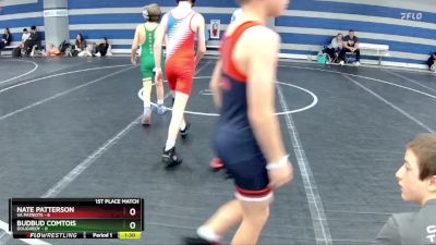 76 lbs Finals (2 Team) - Nate Patterson, VA Patriots vs BudBud Comtois, Doughboy