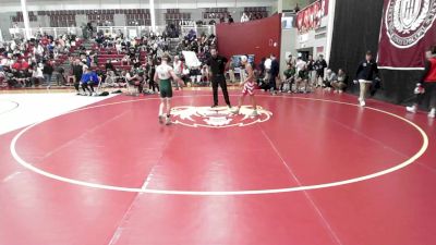 106 lbs Quarterfinal - Javonni Escobar, St. John's School vs Ethan Cole, Charlotte Country Day