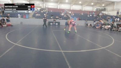 285 lbs Matthew Alles, Utah Gold vs Vanbawi Lian, Indiana Blue