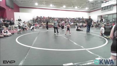 37 lbs Rr Rnd 5 - TITUS JAUREGUI, Tonkawa Takedown Club vs Colt Manuel, Blackwell Wrestling Club