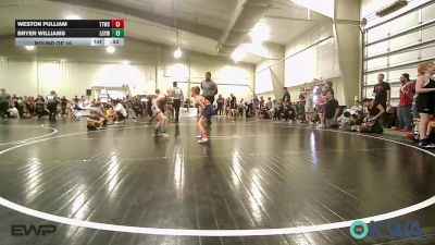 58 lbs Round Of 16 - Weston Pulliam, Team Tulsa Wrestling Club vs Bryer Williams, Locust Grove Youth Wrestling