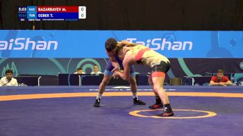 61 kg 1/8 Final - Merey Bazarbayev, Kazakhstan vs Tolga Ozbek, Turkiye