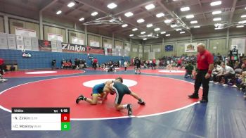 126 lbs Quarterfinal - Nikade Zinkin, Clovis vs Caleb Mcelroy, Bakersfield