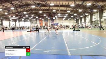 170 lbs Consi Of 16 #1 - Braidon Woodward, NY vs Danny Haubert, PA