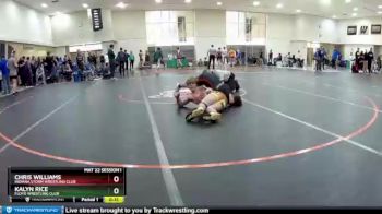 132 lbs Cons. Round 2 - Chris Williams, Indiana Storm Wrestling Club vs Kalyn Rice, Floyd Wrestling Club
