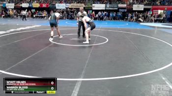 171 lbs Champ. Round 1 - Wyatt Milnes, Redington Sr. Jr/Sr High School vs Warren Blood, Valdez High School