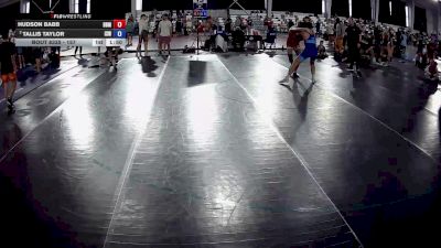 157 lbs Semis - Hudson Babb, Backyard Brawlers Midwest vs Tallis Taylor, Izzy Style Wrestling