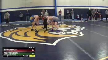 149 lbs Champ. Round 2 - Thomas DiResta, Johnson & Wales (RI) vs Hunter Locke, Shenandoah University