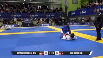 Ivan Martins Leal vs José Rinaldo Gomes Da Silva 2025 European Jiu-Jitsu IBJJF Championship