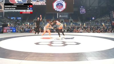 140 lbs Champ. Rd Of 64 - Zahabia Badru, Illinois vs Quinn Butler, South Dakota