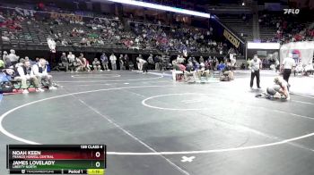 138 Class 4 lbs Quarterfinal - Noah Keen, Francis Howell Central vs James Lovelady, Liberty North