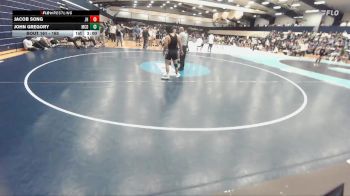 165 lbs Cons. Round 1 - Jacob Song, Johns Hopkins vs John Gregory, McDaniel