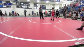 61 lbs Rr Rnd 2 - Bryce Reason, Claremore Wrestling Club vs Valentina Canale, Claremore Wrestling Club