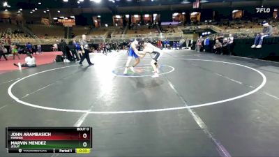 215 lbs Cons. Round 4 - Marvin Mendez, Jesuit vs John Arambasich, Mariner