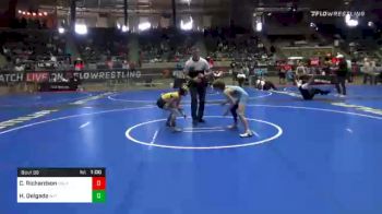 73 lbs Consolation - Cale Richardson, Oklahoma Wrestling Academy vs Hailey Delgado, Nxt Level