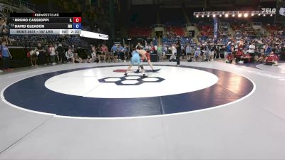 157 lbs Semis - Bruno Cassioppi, IL vs David Gleason, MO