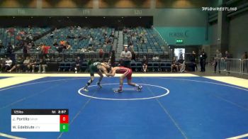 125 lbs Consolation - Justin Portillo, Grand View vs William Edelblute, Utah Valley