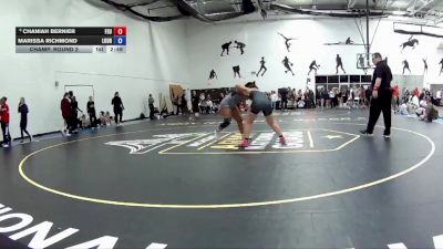 180B Champ. Round 2 - Marissa Richmond, Lourdes University vs Chaniah Bernier, Frostburg State University