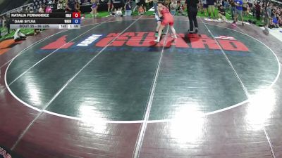140 lbs Quarters - Natalia Fernandez, Idaho vs Dani Sylva, Washington
