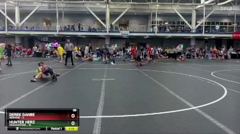 88 lbs Round 9 (10 Team) - Derek Danbe, RedNose vs Hunter Herz, Headhunters