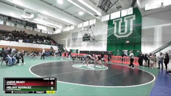 120 lbs Cons. Semi - Melony Rodriuez, Canyon Springs vs Jaedis Brady, Esperanza