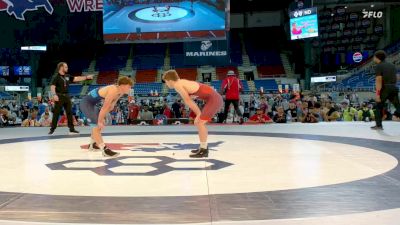 175 lbs 3rd Place Match - Waylon Cressell, IN vs Eli Leonard, WI