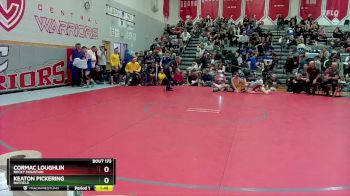 126 lbs Champ. Round 2 - Cormac Loughlin, Rocky Mountain vs Keaton Pickering, Bayfield