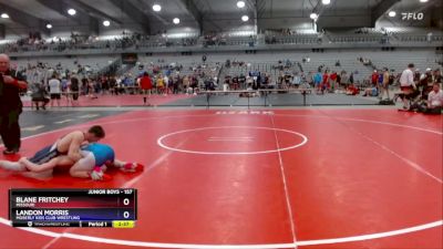 157 lbs Cons. Round 3 - Blane Fritchey, Missouri vs Landon Morris, Moberly Kids Club Wrestling