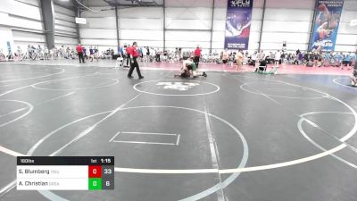 160 lbs Rr Rnd 3 - Sebastian Blumberg, Triumph Maize vs Ayden Christian, Great Bridge