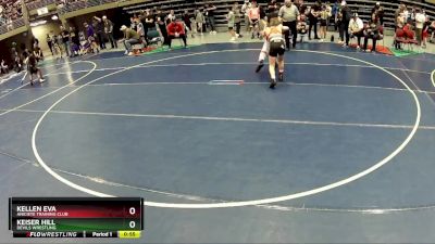 97 lbs Champ. Round 2 - Kellen Eva, Aniciete Training Club vs Keiser Hill, Devils Wrestling