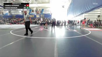 110 lbs Cons. Round 3 - Isabella Gutierrez, Liberal vs Alexis Haeusler, Manhattan
