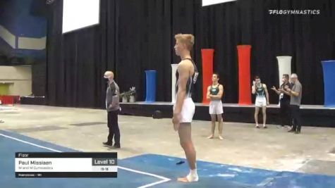 Paul Missiaen - Floor, M and M Gymnastics - 2021 USA Gymnastics Development Program National Championships