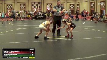 67 lbs Quarterfinals (8 Team) - Wesley Renninger, Revival White vs George Dipsey, M2TCNJ