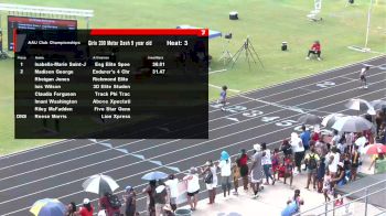 Youth Girls' 200m, Semi-Finals 4 - Age 9