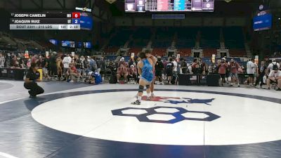 215 lbs Cons. Sub-quarters - Joseph Camelin, Missouri vs Joaquin Ruiz, Utah