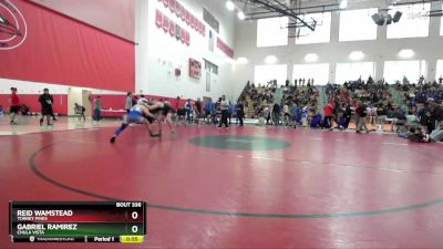 165 lbs Cons. Round 3 - Gabriel Ramirez, Chula Vista vs Reid Wamstead, Torrey Pines