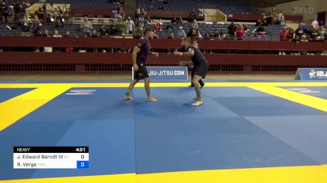 John Edward Barndt III vs Rafael Verga 2024 Pan IBJJF Jiu-Jitsu No-Gi Championship