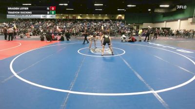 113 lbs Consi Of 8 #1 - Braiden Lotier, PA vs Traevon Ducking, IN