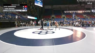 105 lbs Cons. Rd Of 32 - Kyra Vandenberg, SD vs Janie Gerarde, TX