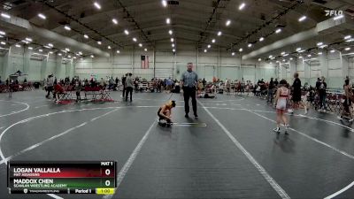 65 lbs Champ. Round 1 - Logan Vallalla, Mat Assassins vs Maddox Chen, Scanlan Wrestling Academy