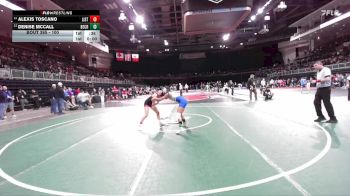 100 lbs Cons. Round 3 - Alexis Toscano, Lincoln (Stockton) vs Denise McCall, Bear Creek