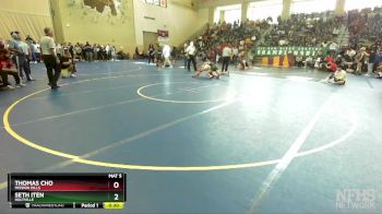 162 Boys Cons. Semi - Seth Iten, Holtville vs Thomas Cho, Mission Hills