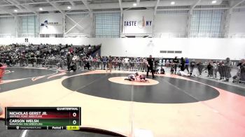 58 lbs Quarterfinal - Nicholas Gerst Jr., Whitney Point Wrestling vs Carson Welsh, Niskayuna You Wrestling