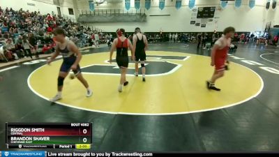 193-196 lbs Round 3 - Riggdon Smith, Central vs Brandon Shaver, Cheyenne East