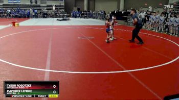 45 lbs Semis (4 Team) - Tyson Rogotzke, Watertown-Mayer vs Maverick Lembke, Westfield