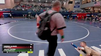 138 lbs Cons. Round 1 - Andres Alonzo, El Paso Hanks vs Julius Castro, El Paso Pebble Hills