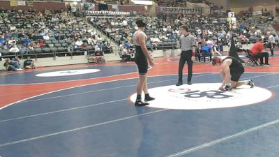 4A 175 lbs Cons. Round 1 - Hudsyn Cox, Bauxite vs Jace Hankammer, Mena