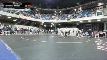 155 lbs Champ. Round 2 - Christinia Marogy, Buffalo Grove vs Jordyn Jacob, Unattached